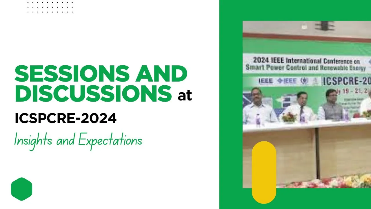 Sessions and Discussions at ICSPCRE-2024